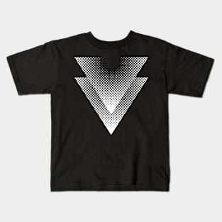 geometric triangles designdesign Kids T-Shirt